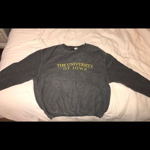 University of Iowa Corded Sweatshirt